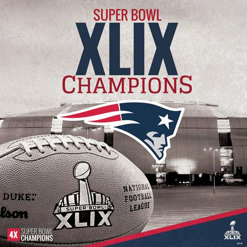 NFL Patriots Super Bowl XLIX Champs PS4 Slim Bundle Skin